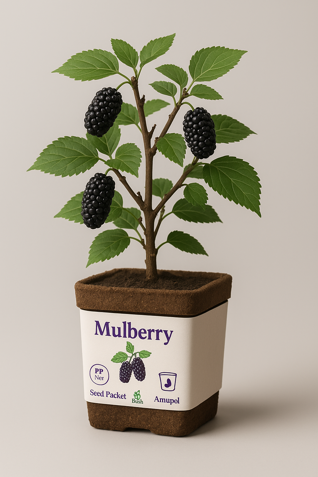 Mulberry Bloom Kit – Premium Live Plant by Modern Ceylon